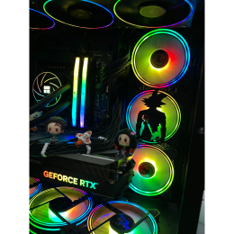 غطاء مروحة للPC بتصميم شعار دراغون بول, بمقاس 120mm