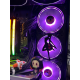 غطاء مروحة للPC بتصميم شعار راقصة البالية, بمقاس 120mm